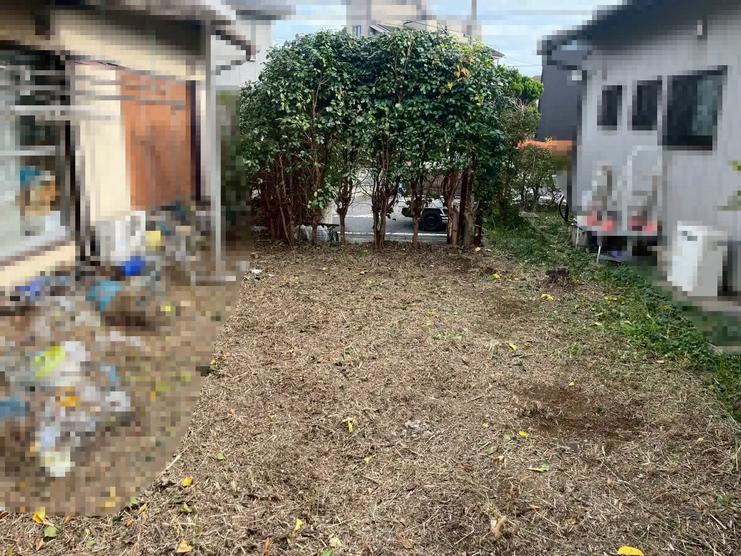 ○○様邸／除草工事